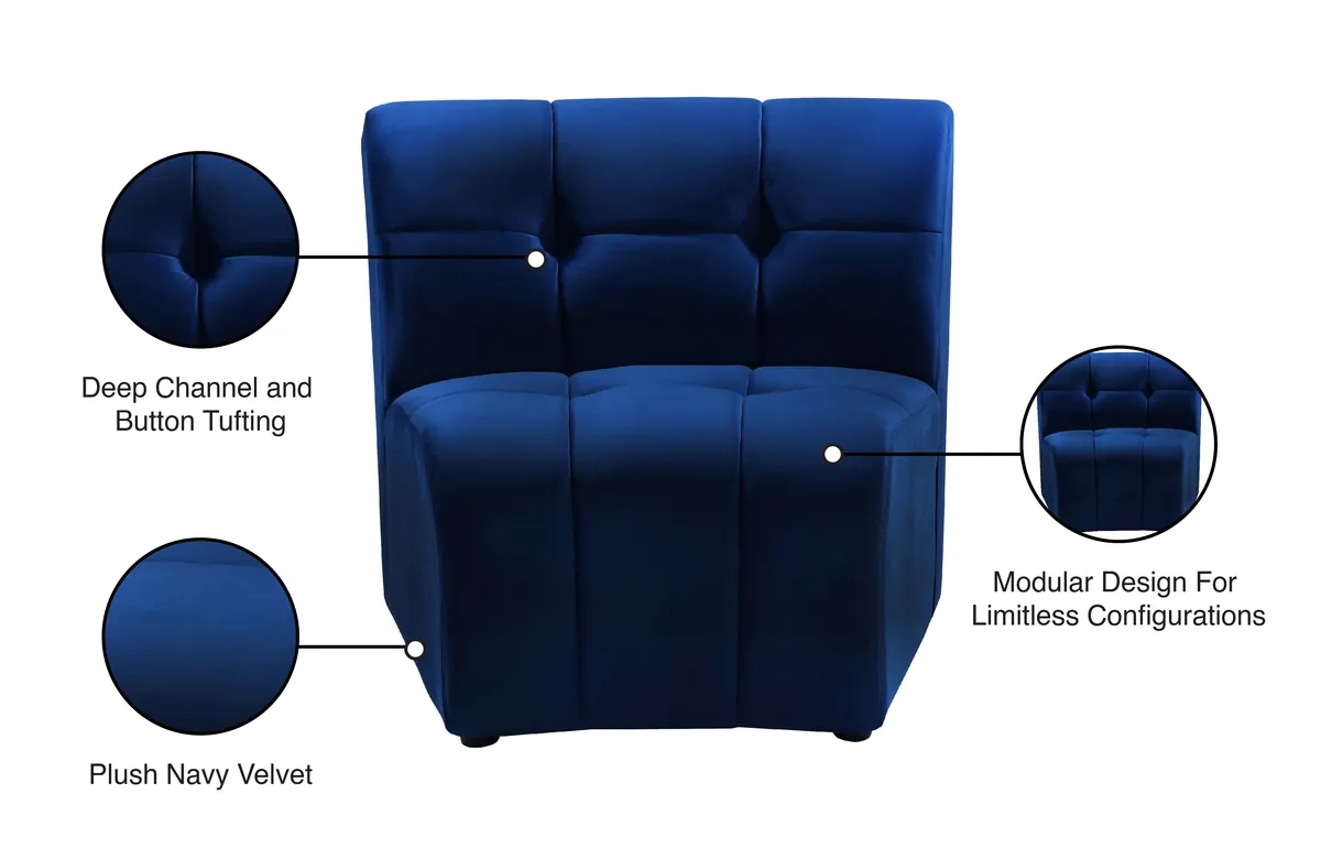 Limitless - Modular Chair - Navy