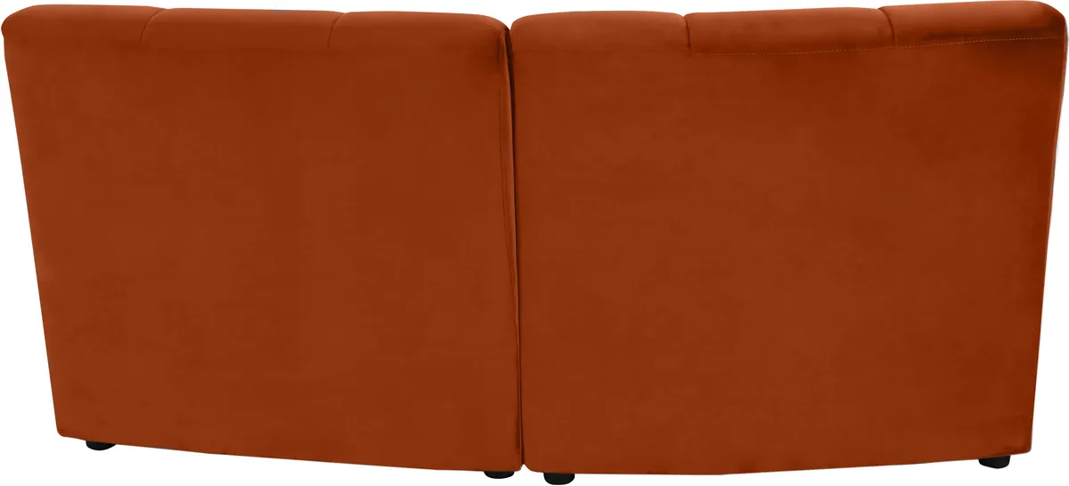 Limitless - 2 Piece Modular Sectional - Cognac