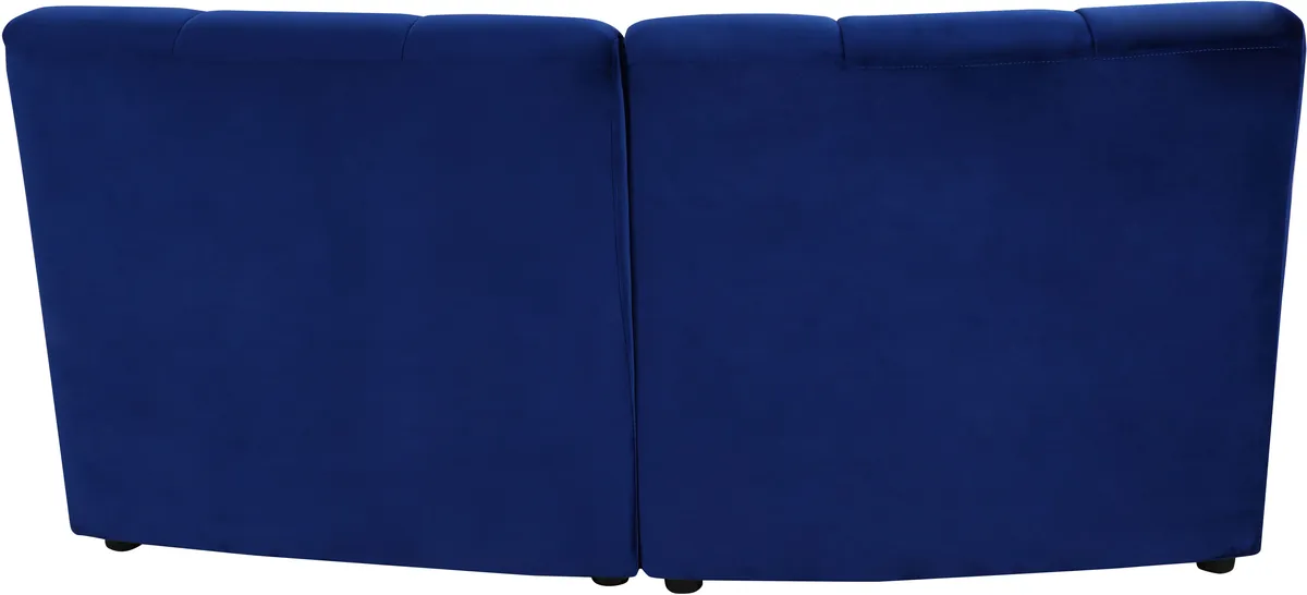 Limitless - 2 Piece Modular Sectional - Navy