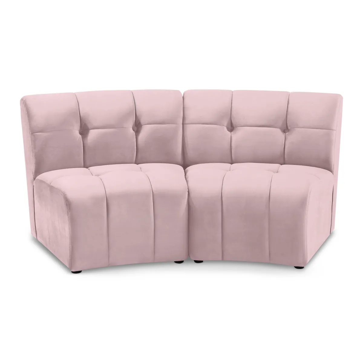 Limitless - 2 Piece Modular Sectional - Pink