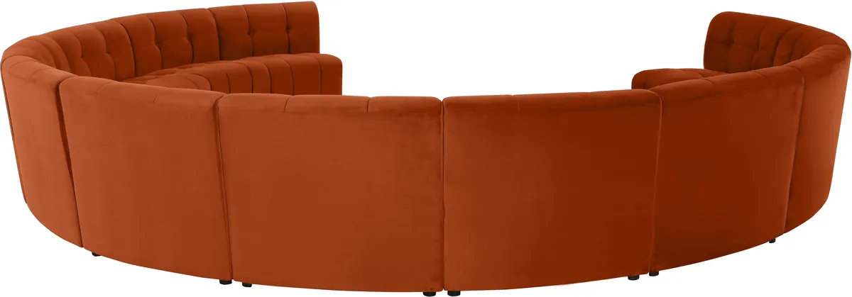 Limitless - 12 Piece Modular Sectional - Cognac