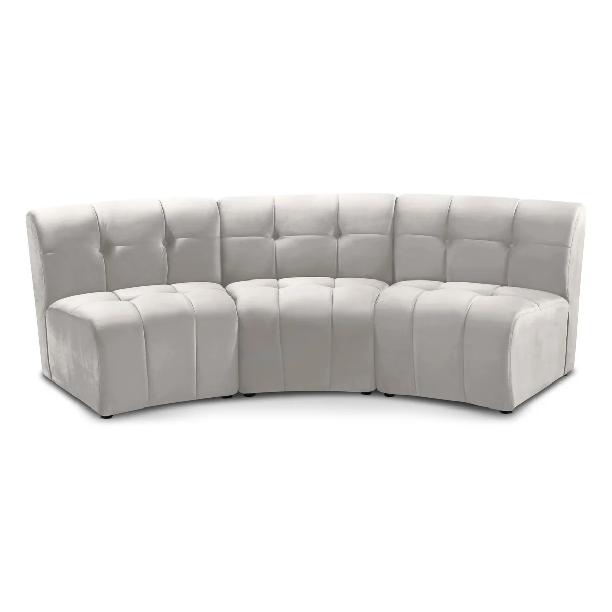Limitless - 3 Piece Modular Sectional - Cream