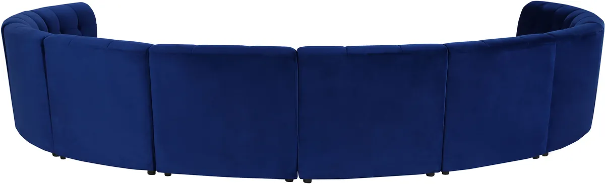 Limitless - 10 Piece Modular Sectional - Navy