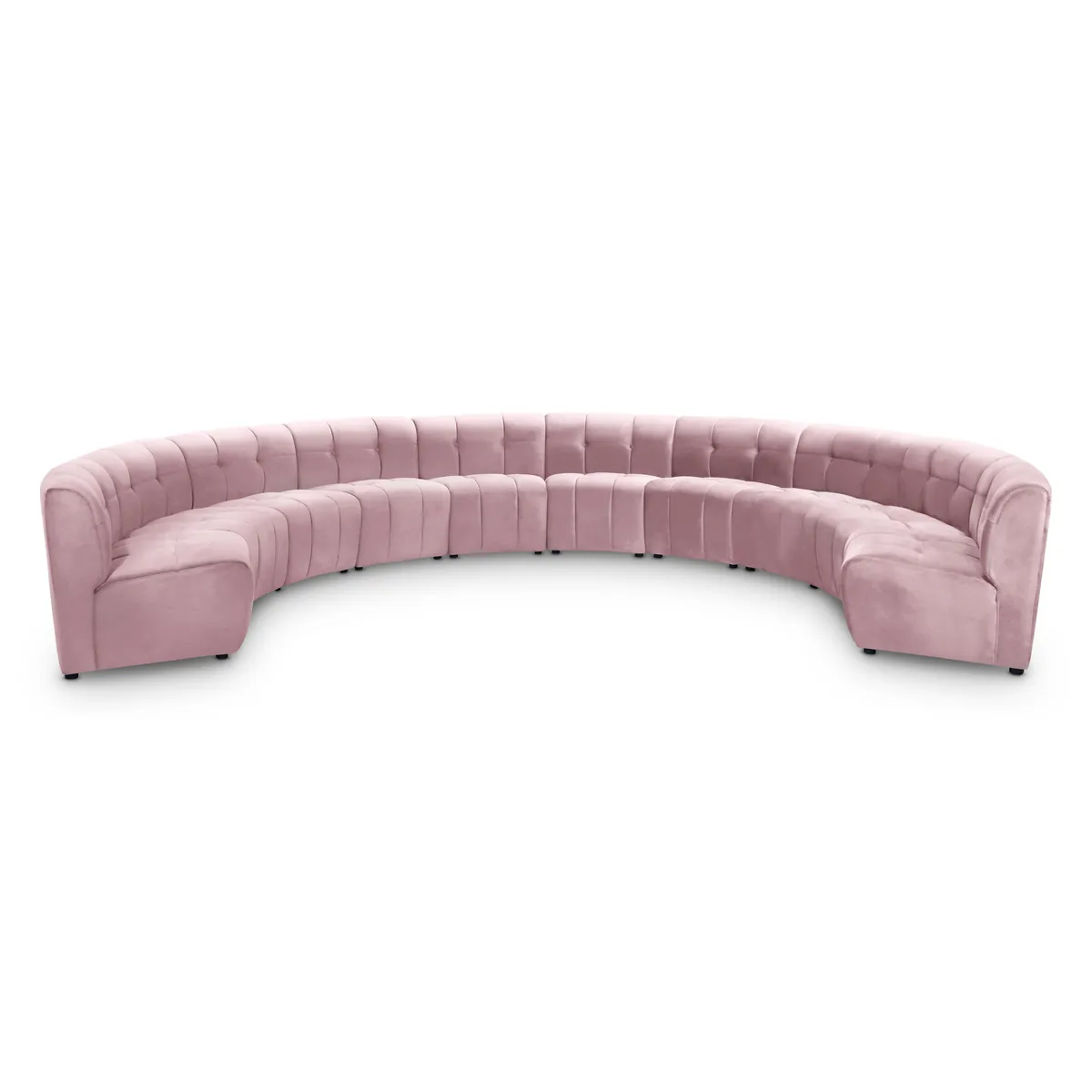 Limitless - 10 Piece Modular Sectional - Pink