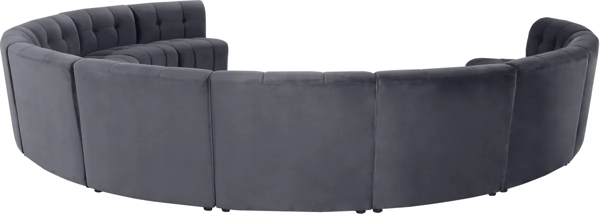 Limitless - 11 Piece Modular Sectional - Gray