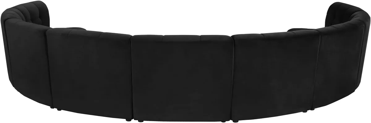 Limitless - 9 Piece Modular Sectional - Black