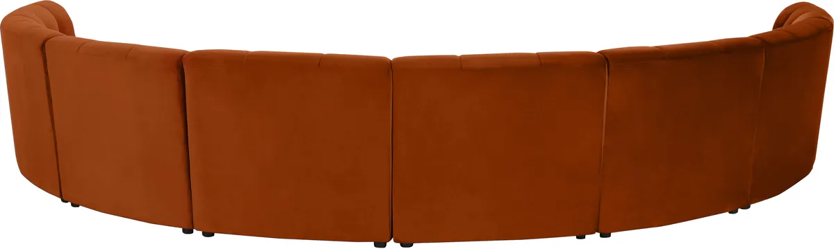 Limitless - 8 Piece Modular Sectional - Cognac