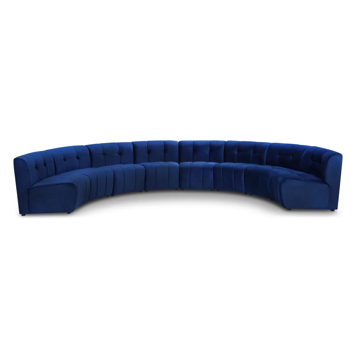Limitless - 8 Piece Modular Sectional - Navy