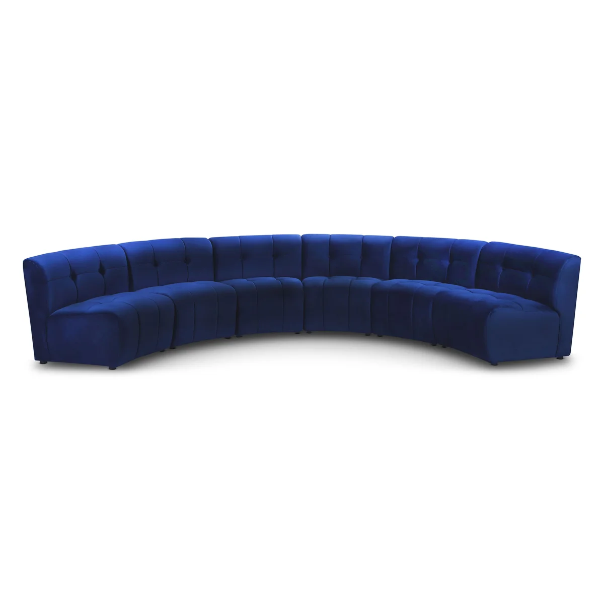 Limitless - 6 Piece Modular Sectional - Navy