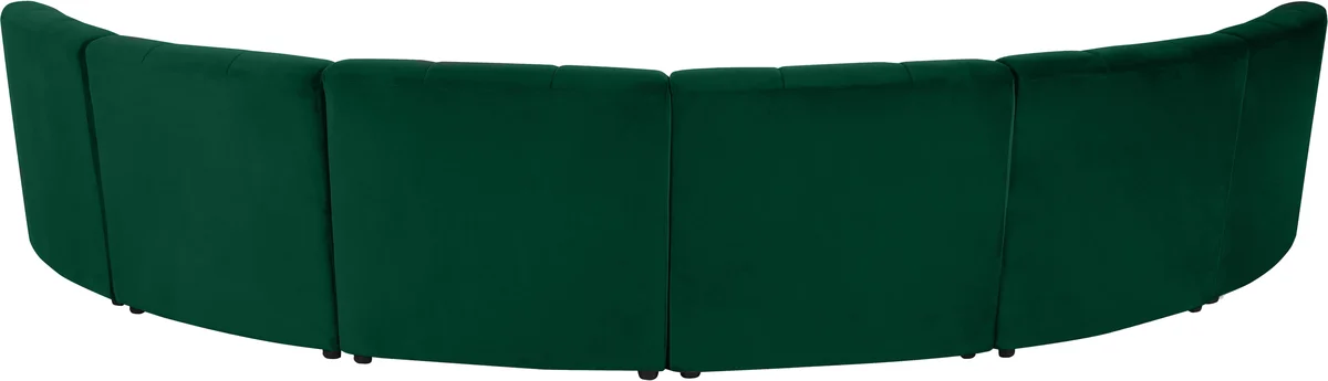 Limitless - 6 Piece Modular Sectional - Green