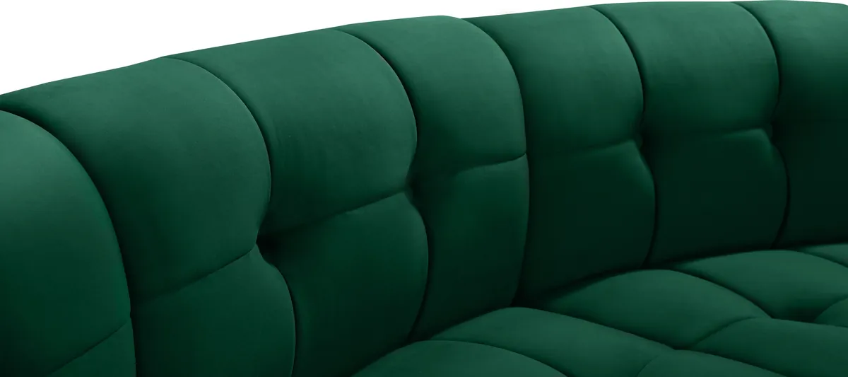 Limitless - 14 Piece Modular Sectional - Green