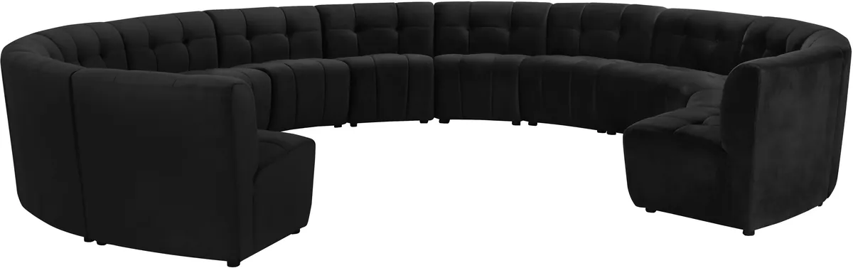 Limitless - 13 Piece Modular Sectional - Black