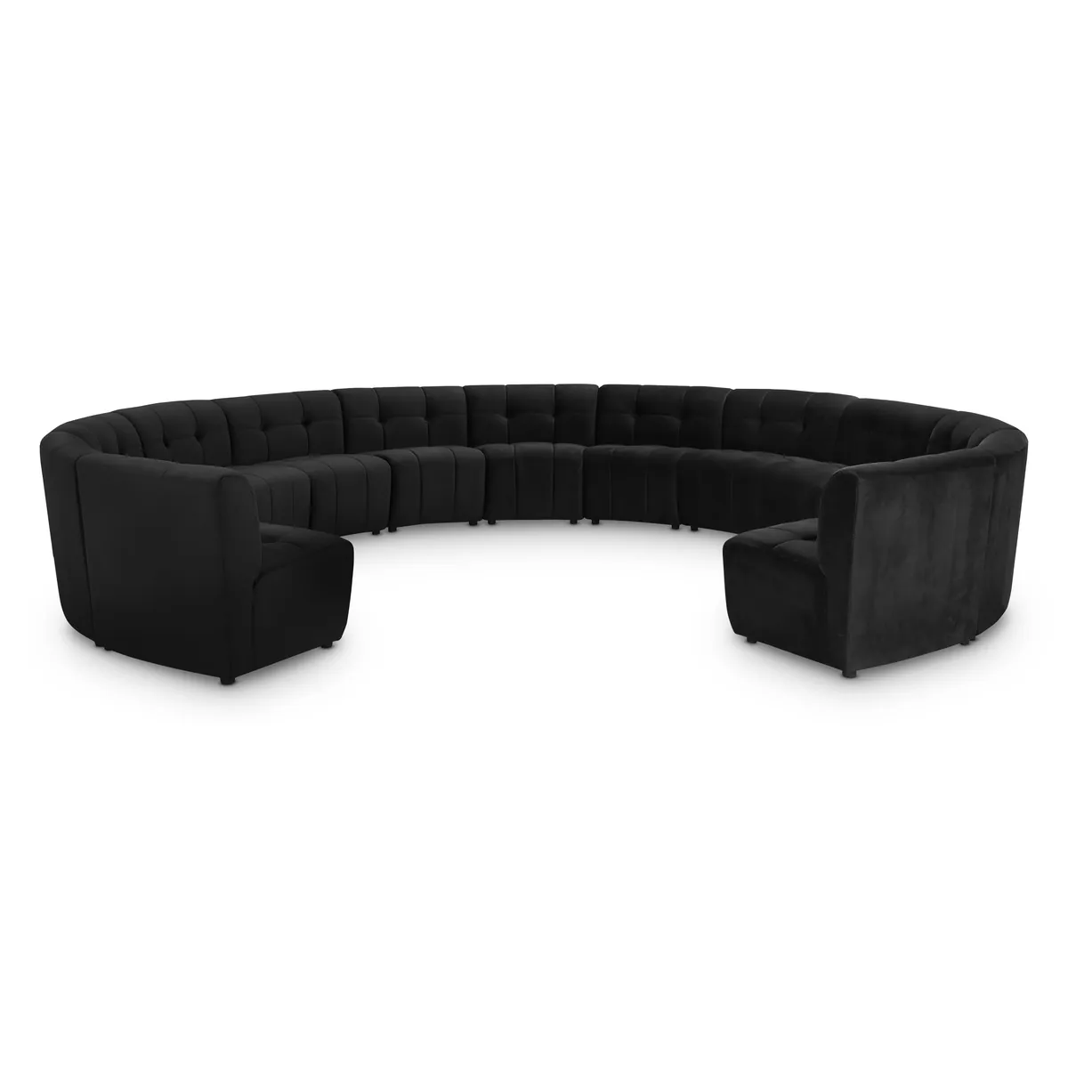 Limitless - 13 Piece Modular Sectional - Black