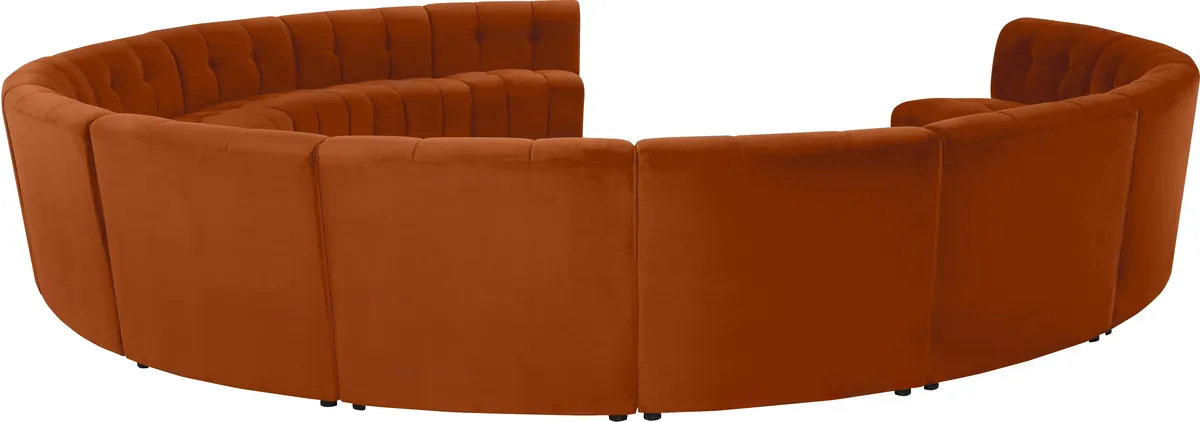Limitless - 13 Piece Modular Sectional - Cognac