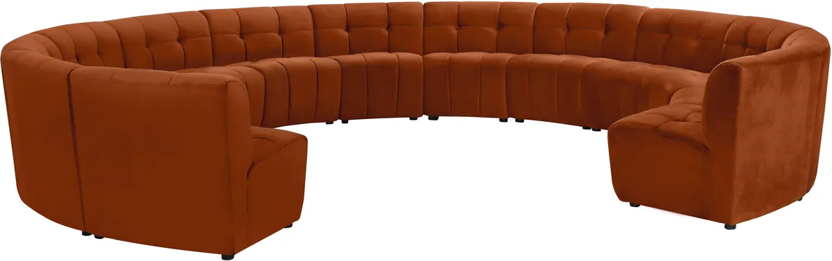 Limitless - 13 Piece Modular Sectional - Cognac