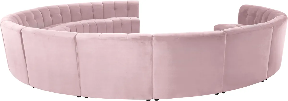 Limitless - 13 Piece Modular Sectional - Pink