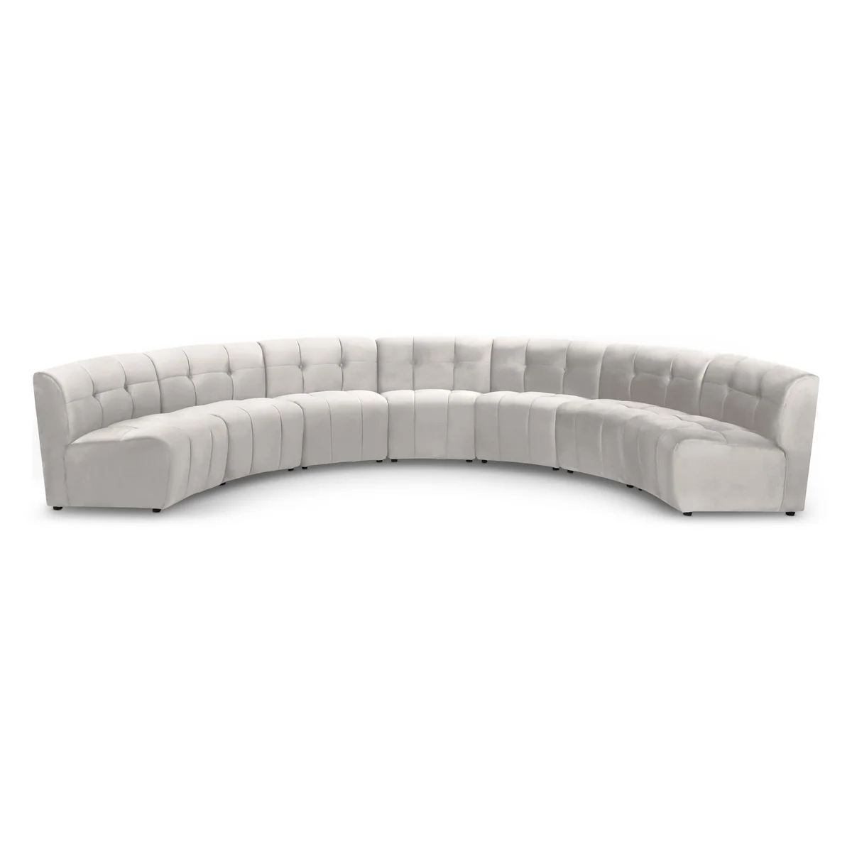 Limitless - 7 Piece Modular Sectional - Cream