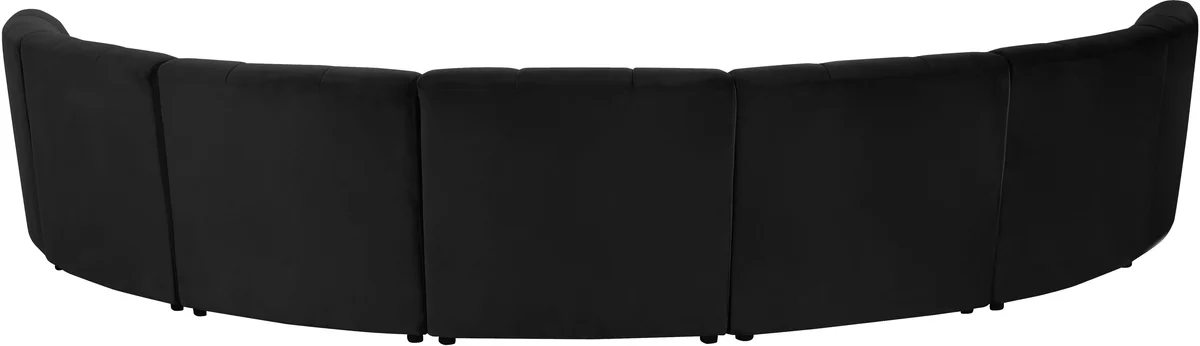 Limitless - 7 Piece Modular Sectional - Black