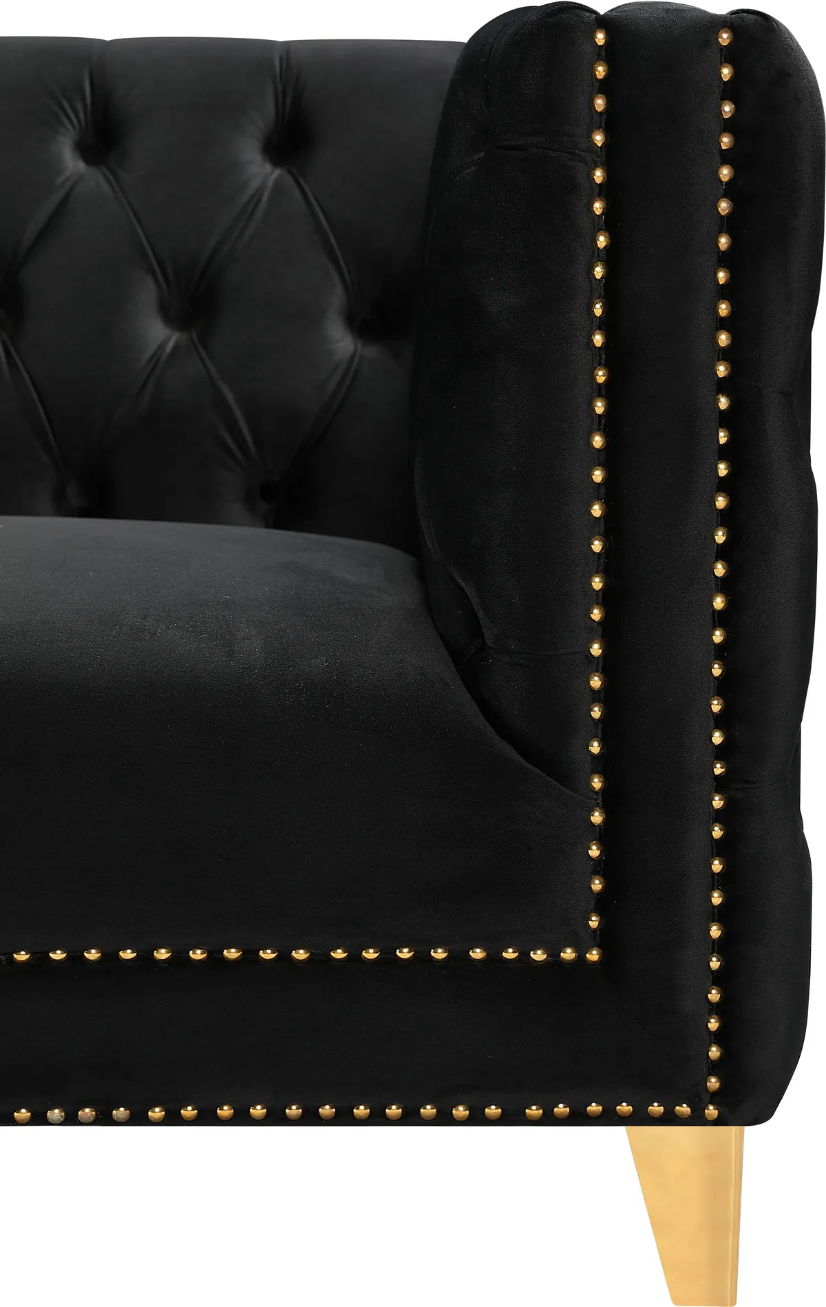 Michelle - Loveseat - Black