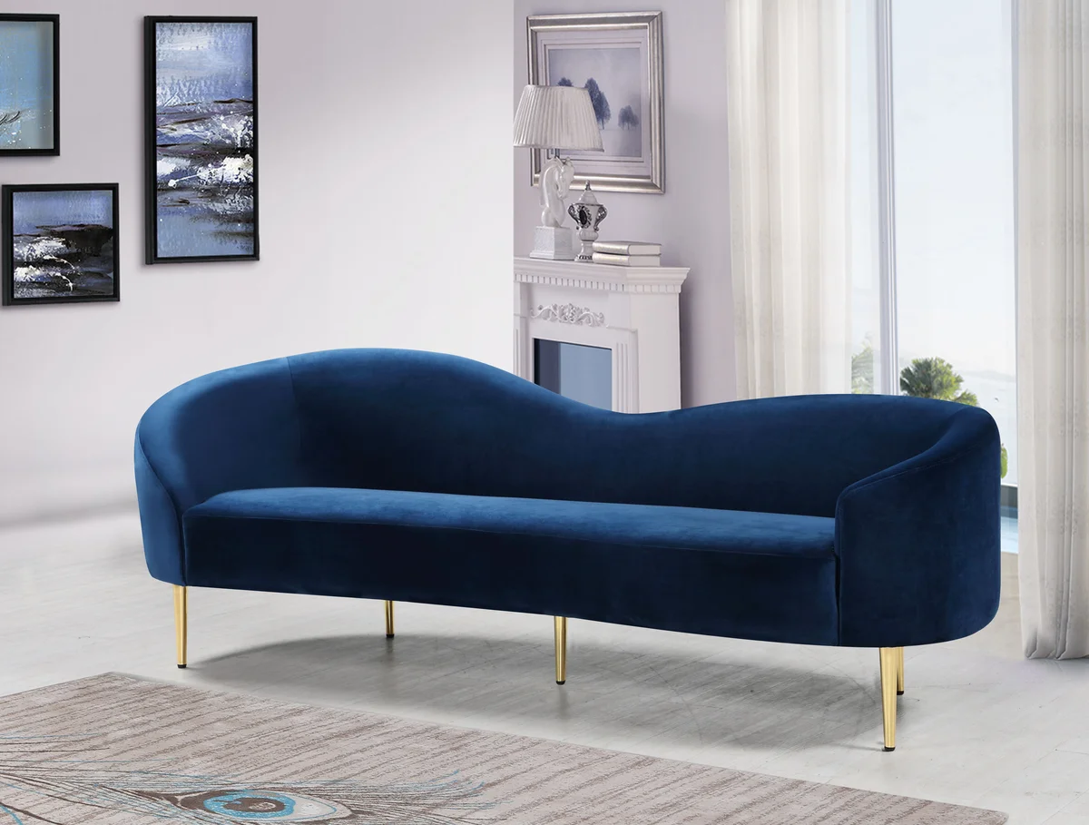 Ritz - Sofa - Navy
