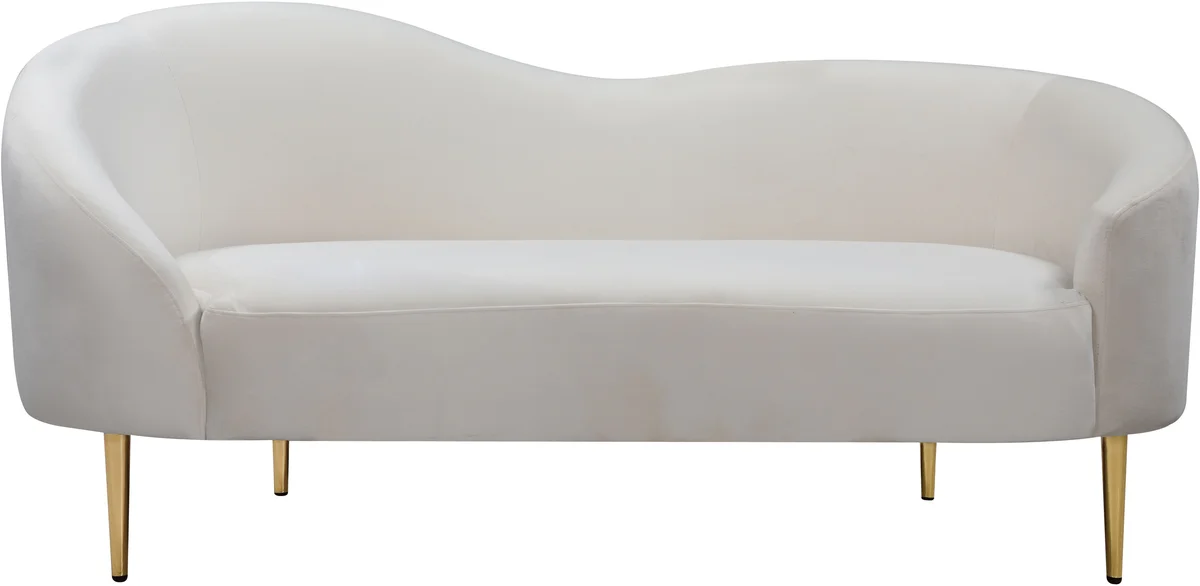 Ritz - Loveseat - Cream