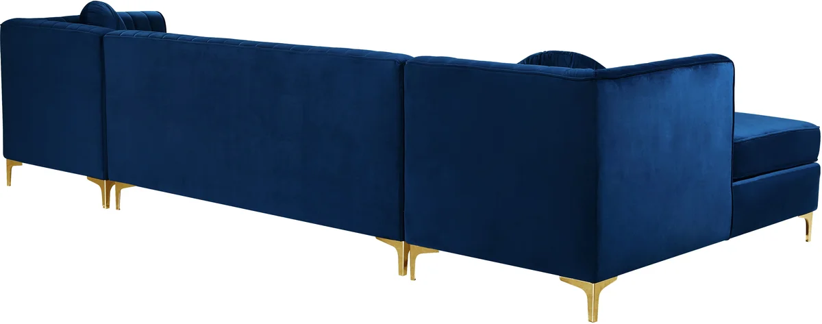 Graham - 3 Piece Sectional - Navy