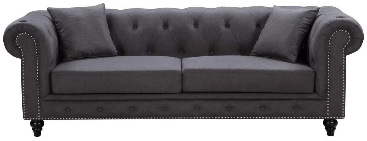Chesterfield - Sofa - Gray