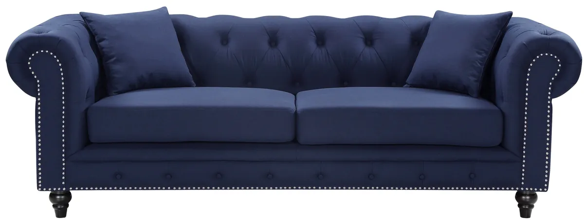 Chesterfield - Sofa - Navy
