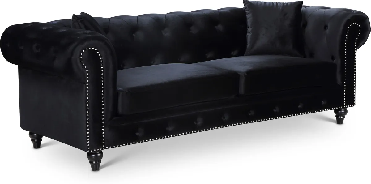 Chesterfield - Sofa - Black