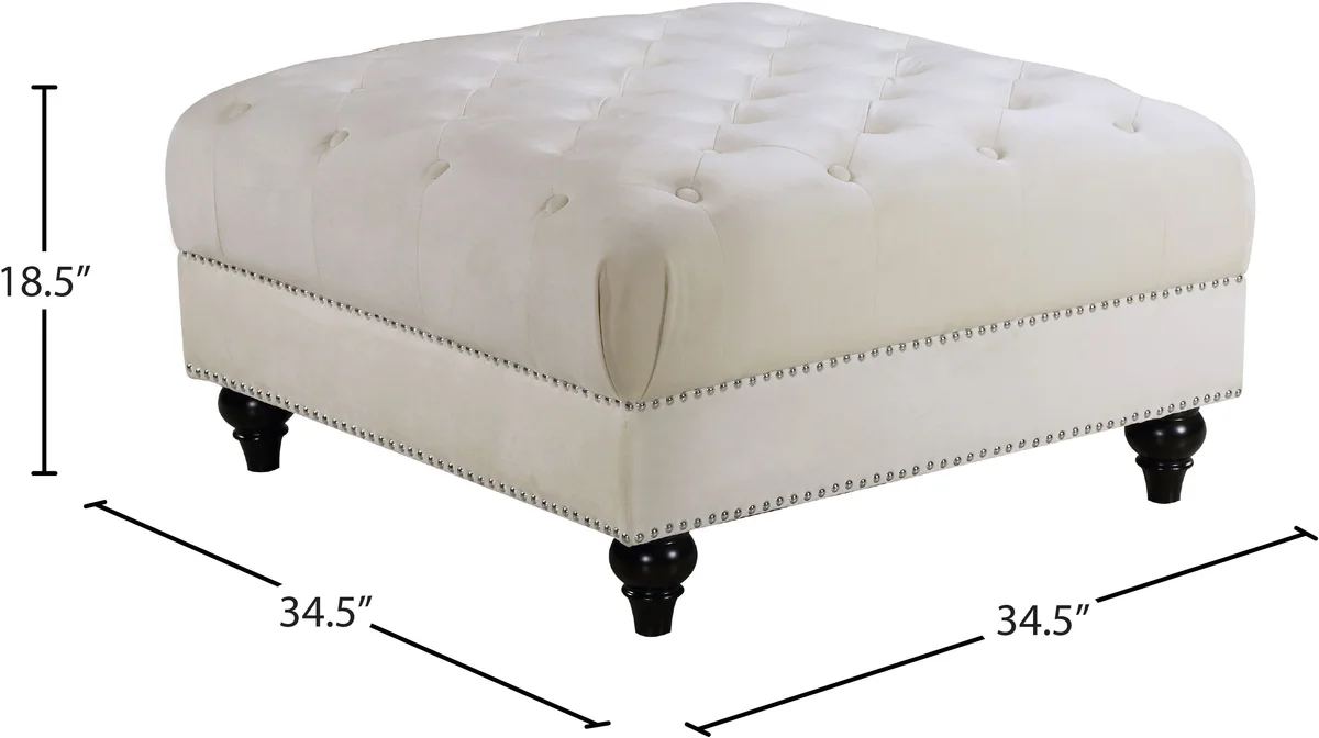 Sabrina - Ottoman - Cream