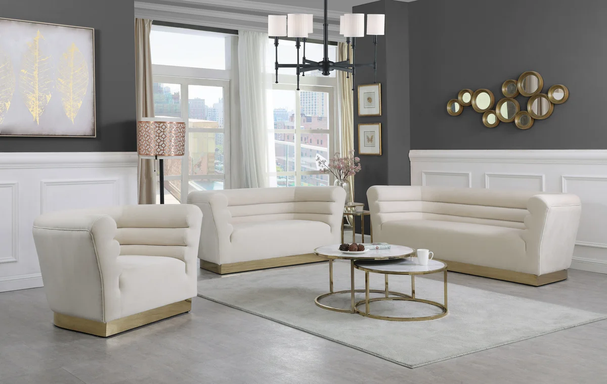 Bellini - Loveseat - Cream