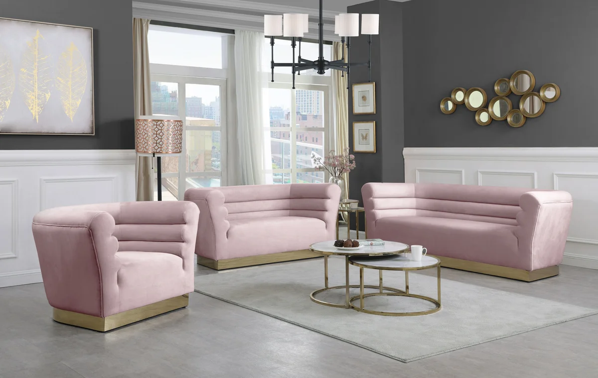Bellini - Loveseat - Pink