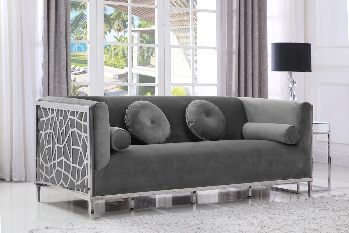 Opal - Sofa - Gray - View 2