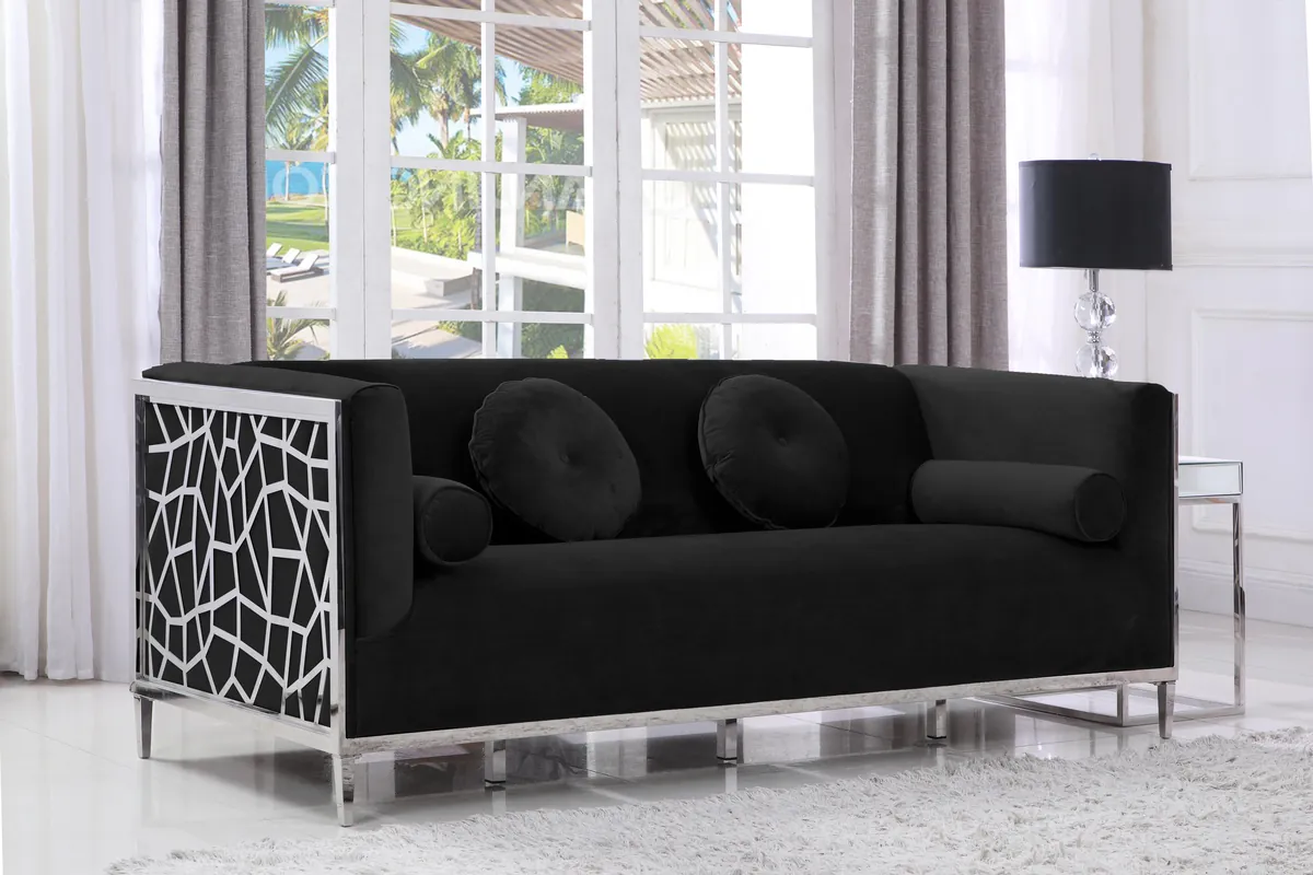 Opal - Sofa - Black - View 2