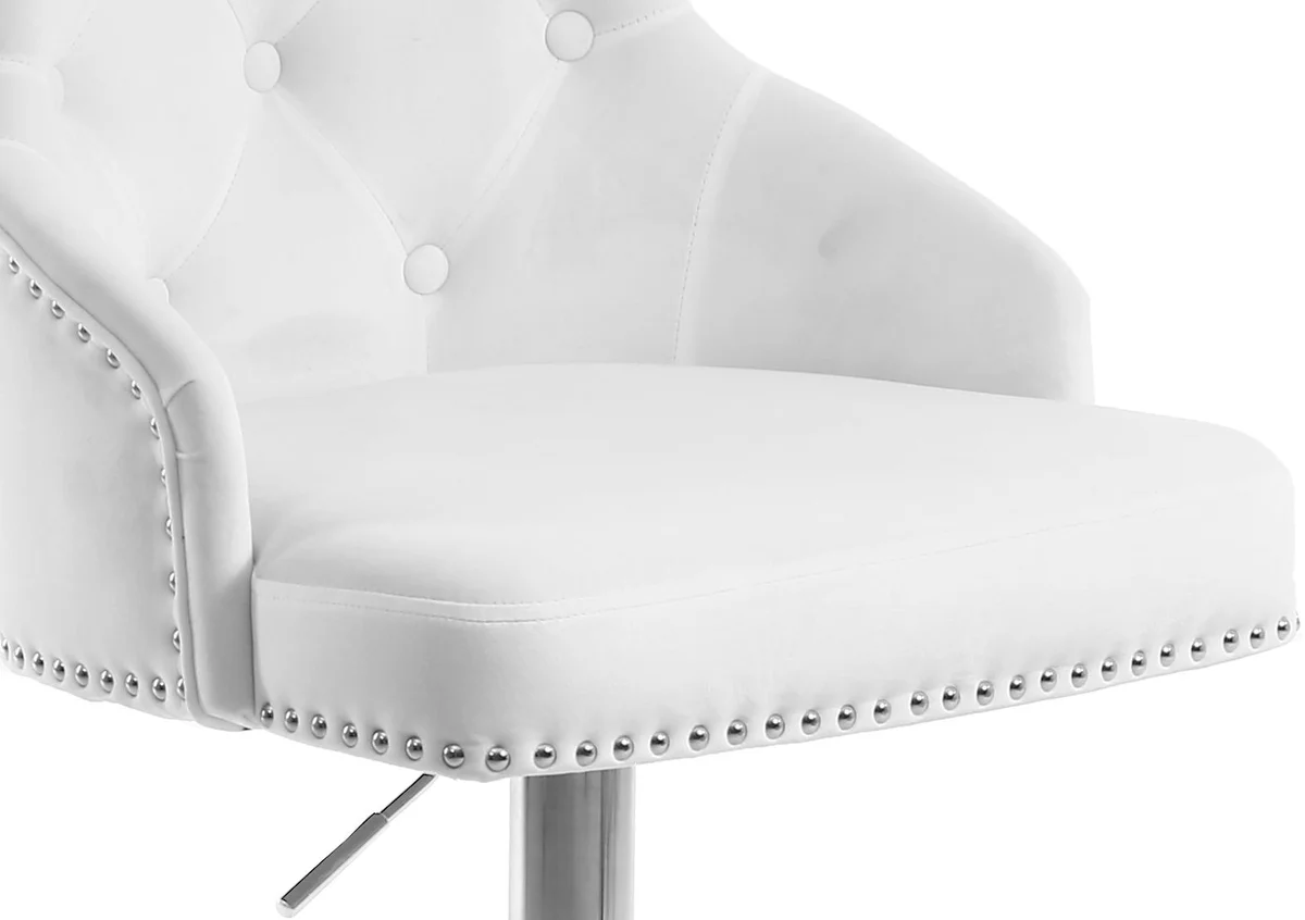 Claude - Adjustable Stool - White