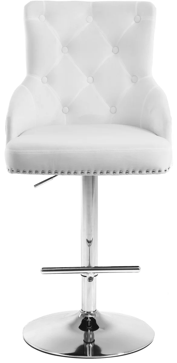 Claude - Adjustable Stool - White