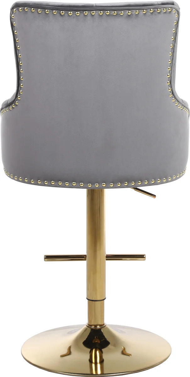 Claude - Adjustable Stool - Gray - View 2