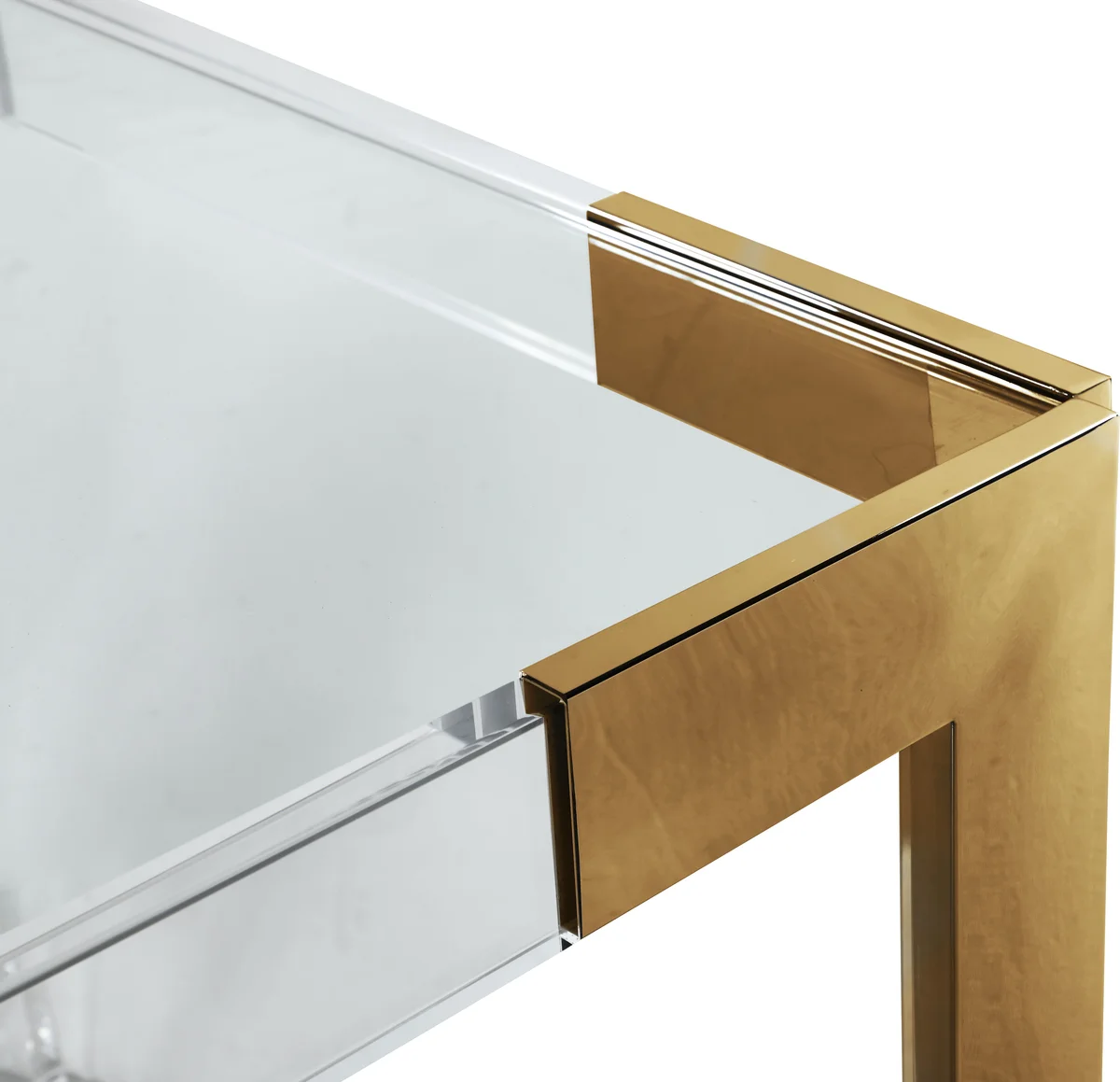 Casper - Dining Table - Rich Gold