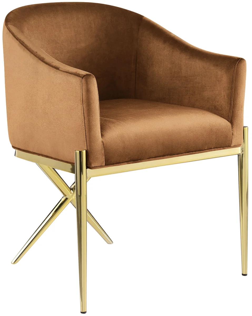 Xavier - Dining Chair - Saddle