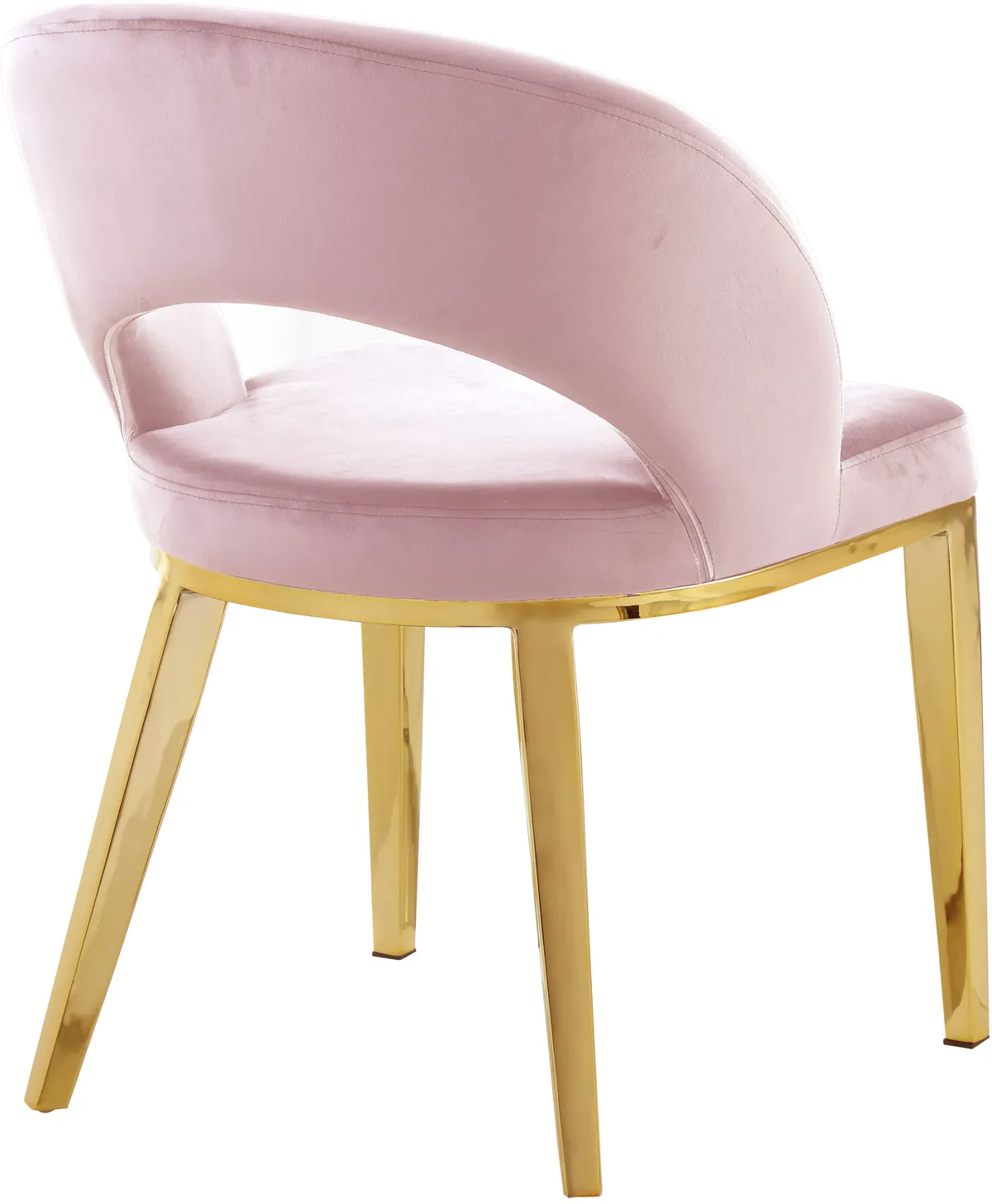 Roberto - Dining Chair - Pink - View 2