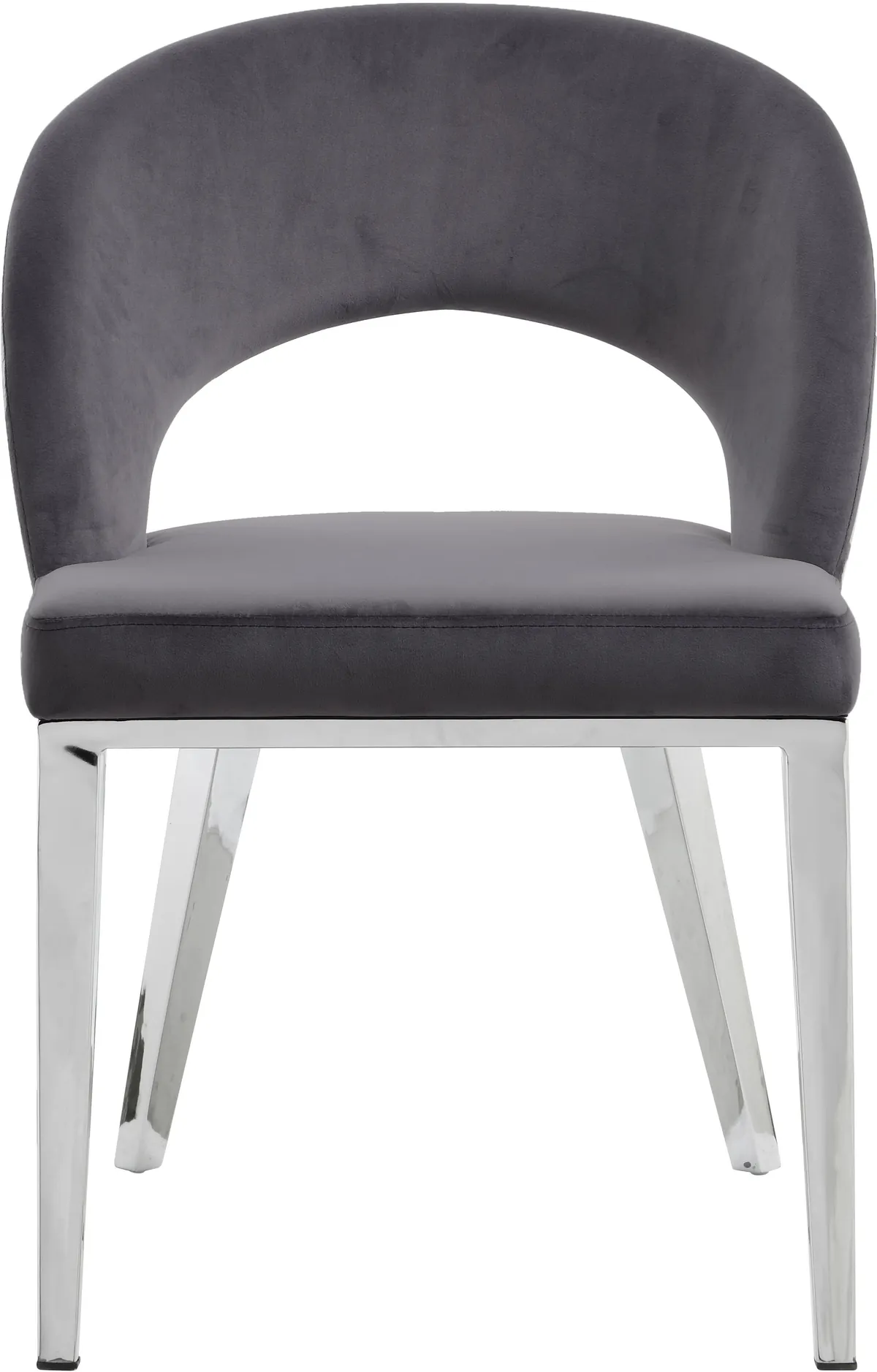 Roberto - Dining Chair - Gray - Fabric