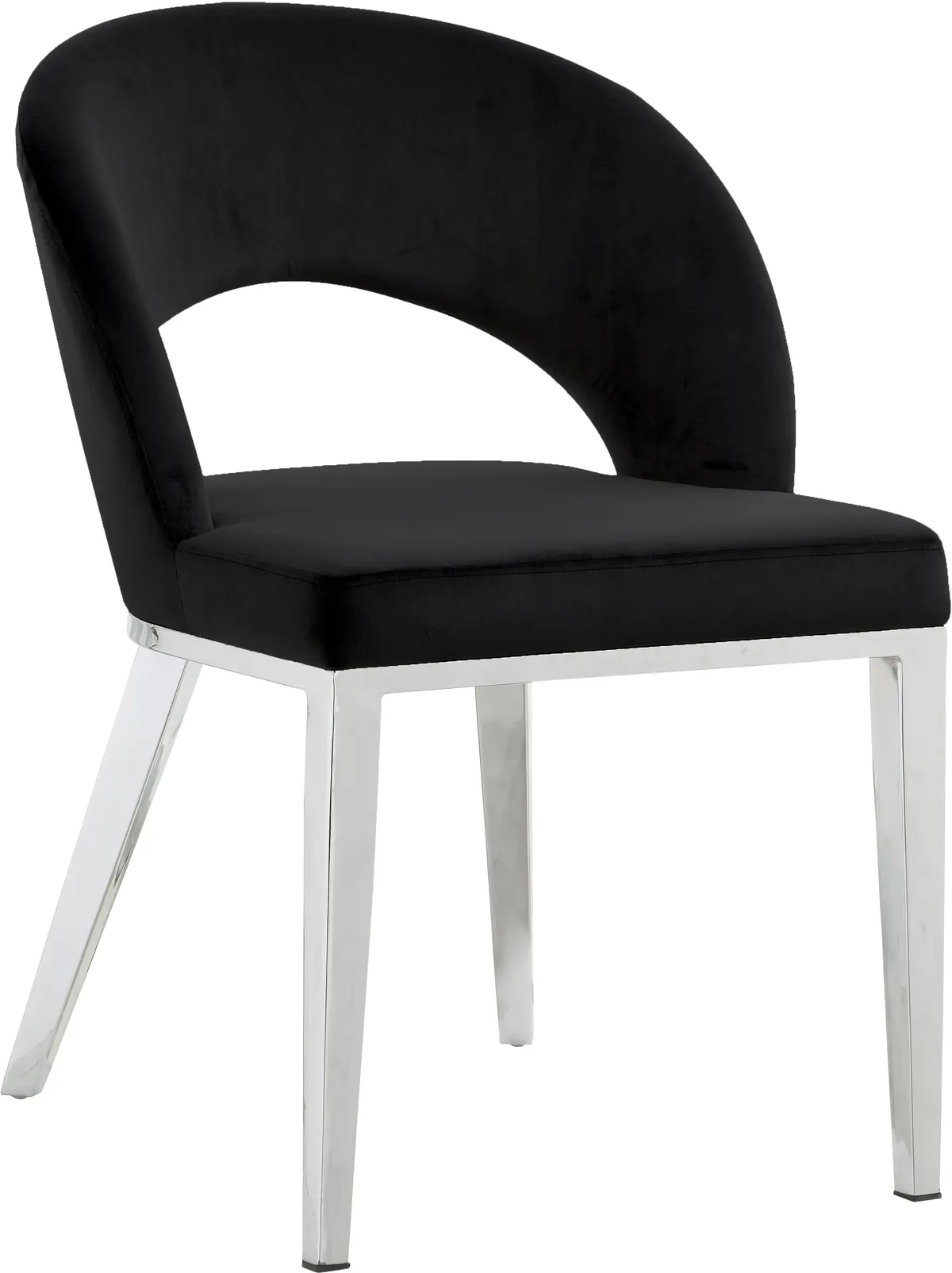 Roberto - Dining Chair - Black - Fabric