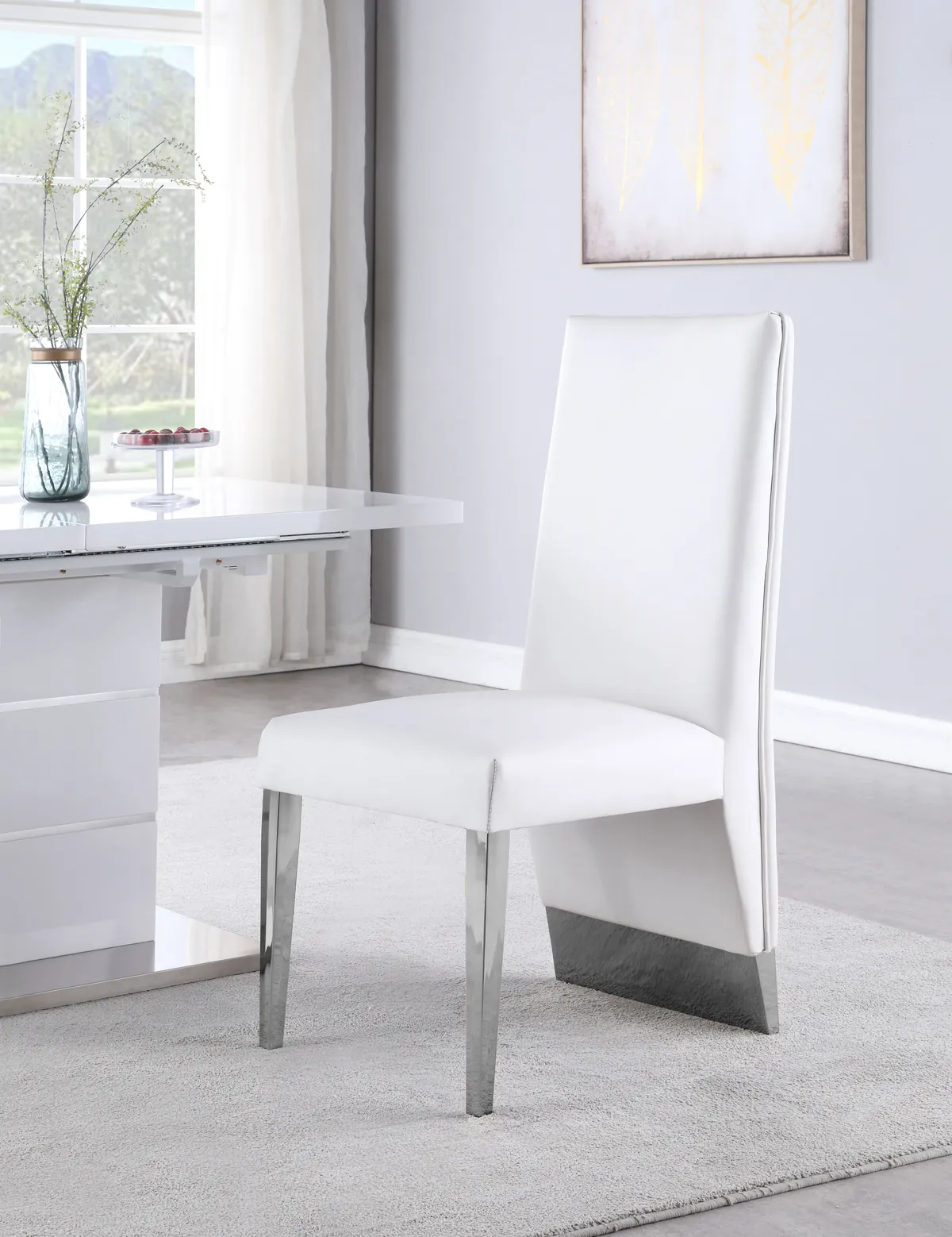 Porsha - Dining Chair (Set of 2) - White
