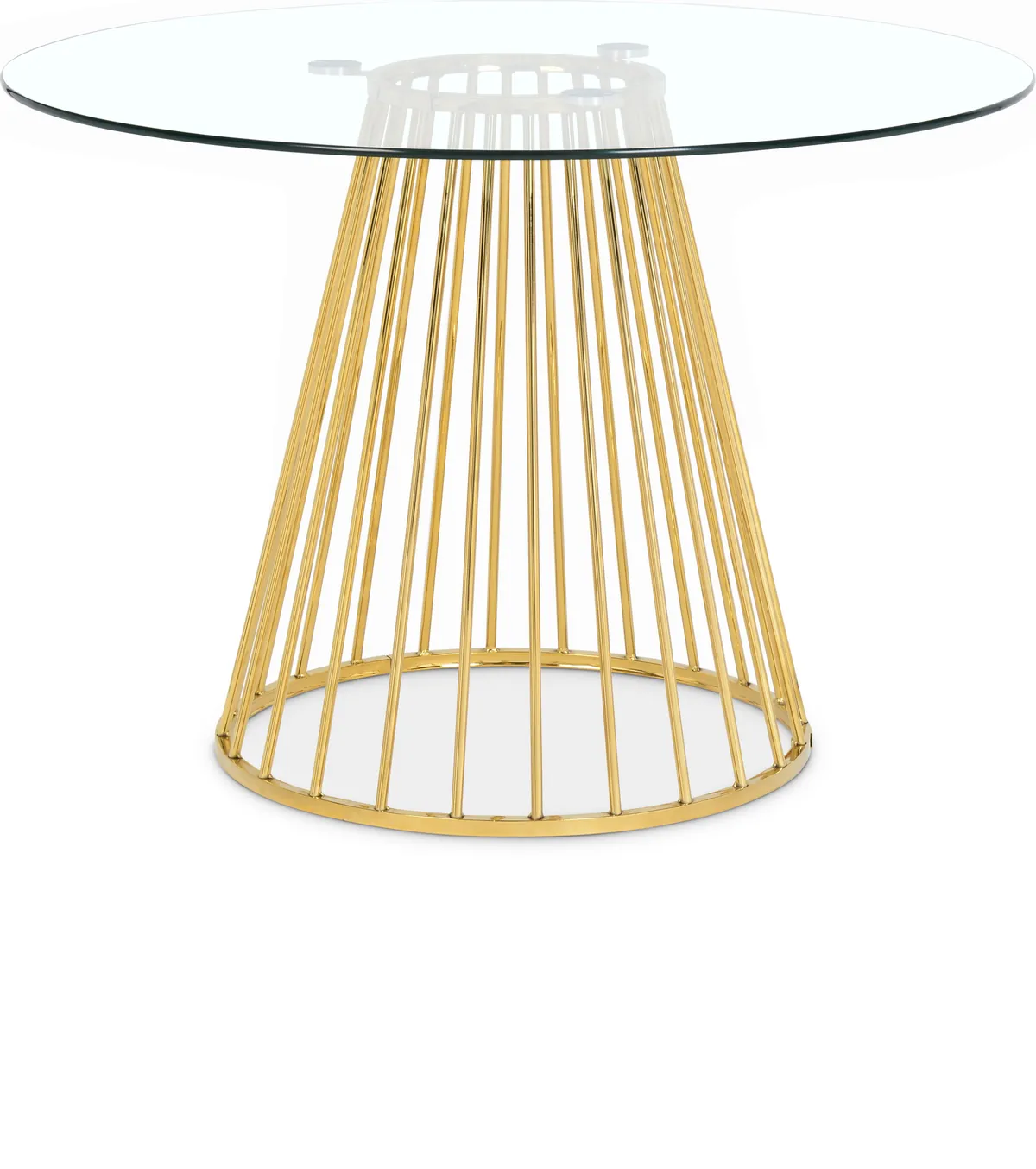 Gio - Dining Table - Gold - Metal