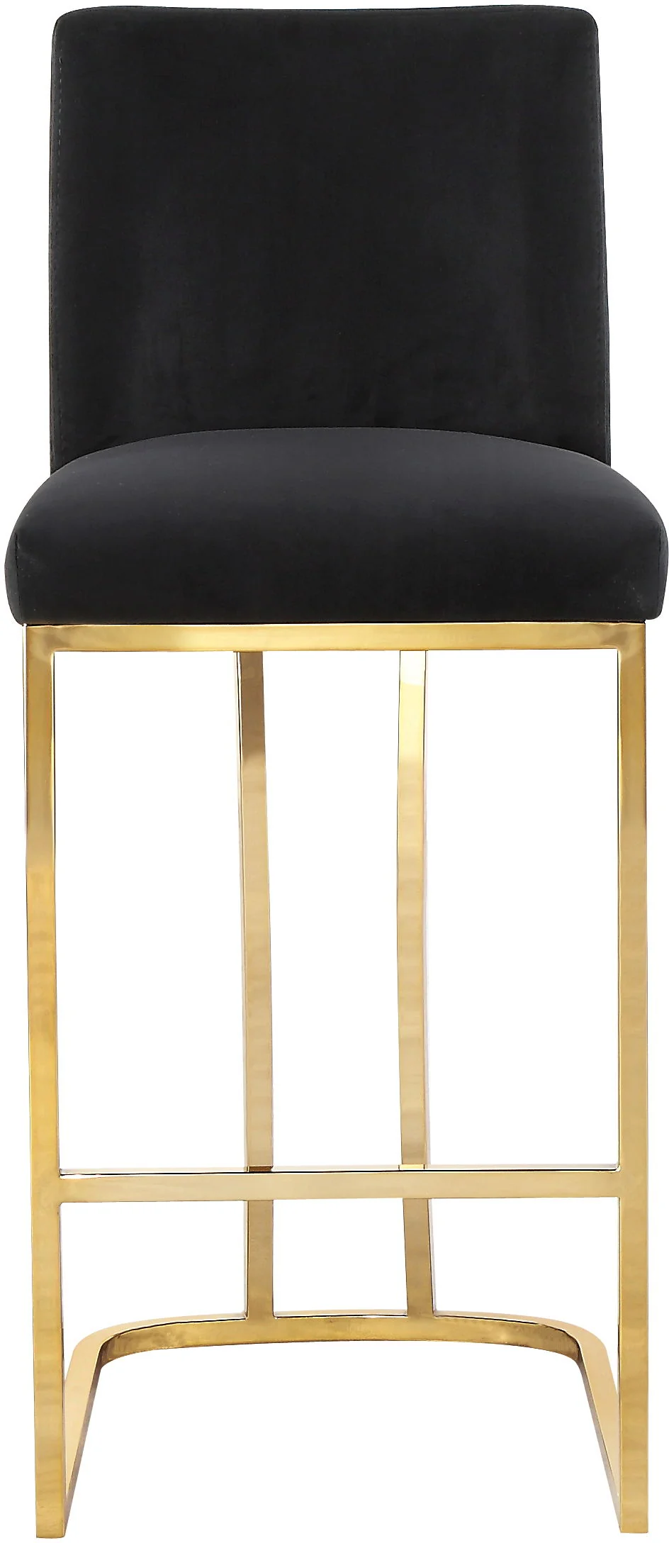 Heidi - Stool - Black - Fabric