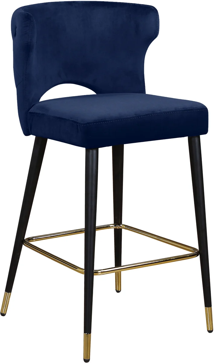 Kelly - Stool (Set of 2) - Navy