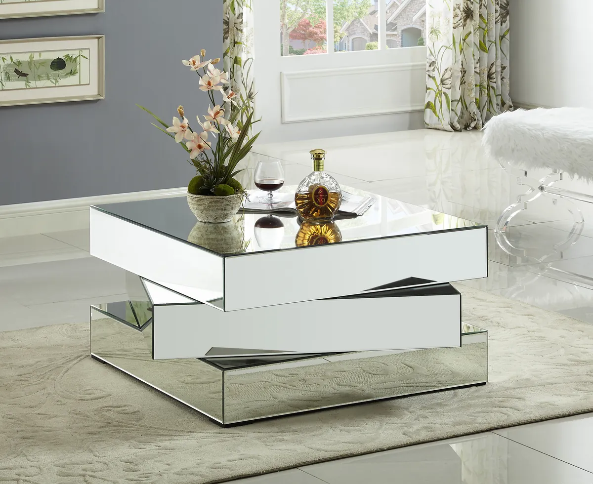 Haven - Coffee Table - Pearl Silver - View 2