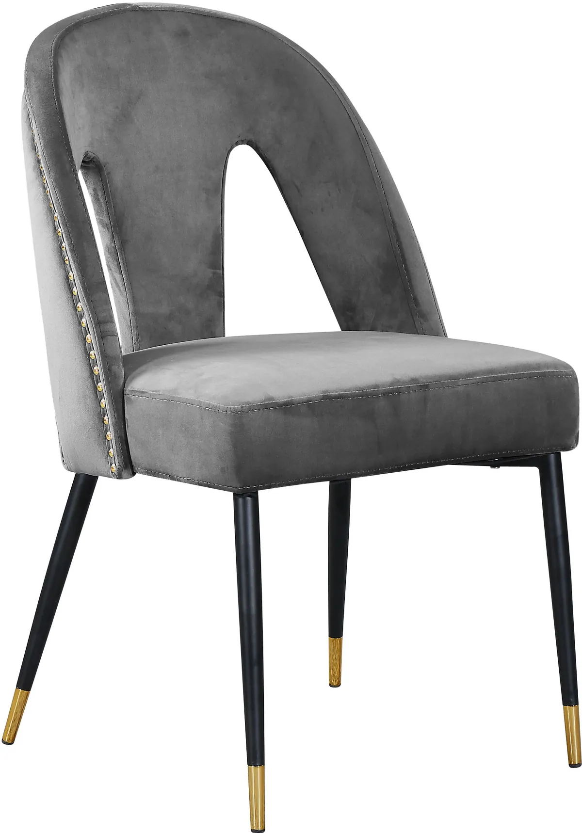 Akoya - Dining Chair (Set of 2) - Gray - View 2