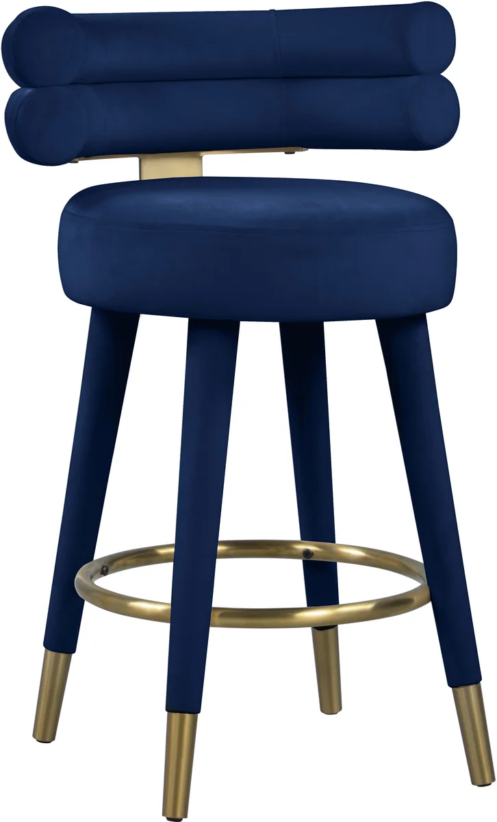 Fitzroy - Counter Stool (Set of 2) - Navy