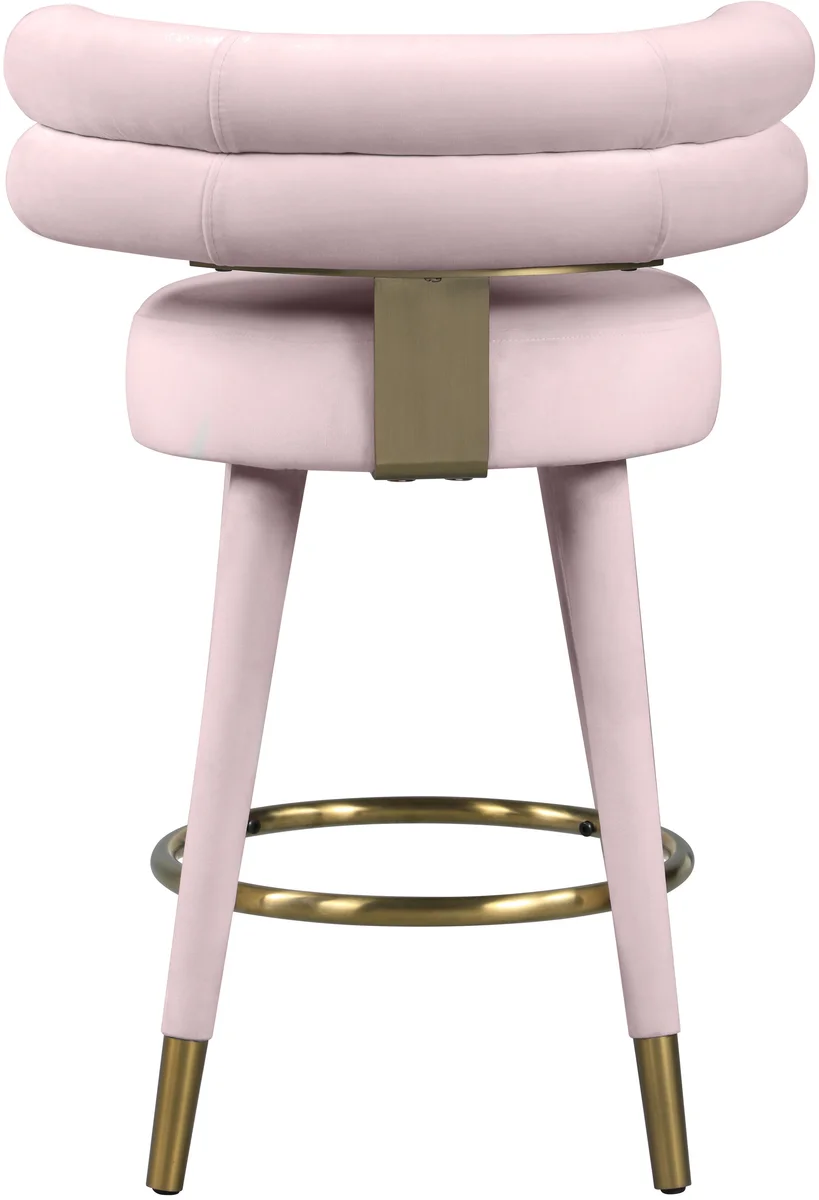 Fitzroy - Counter Stool (Set of 2) - Pink